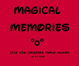 2016 WDW Christmas Family Reunion book cover