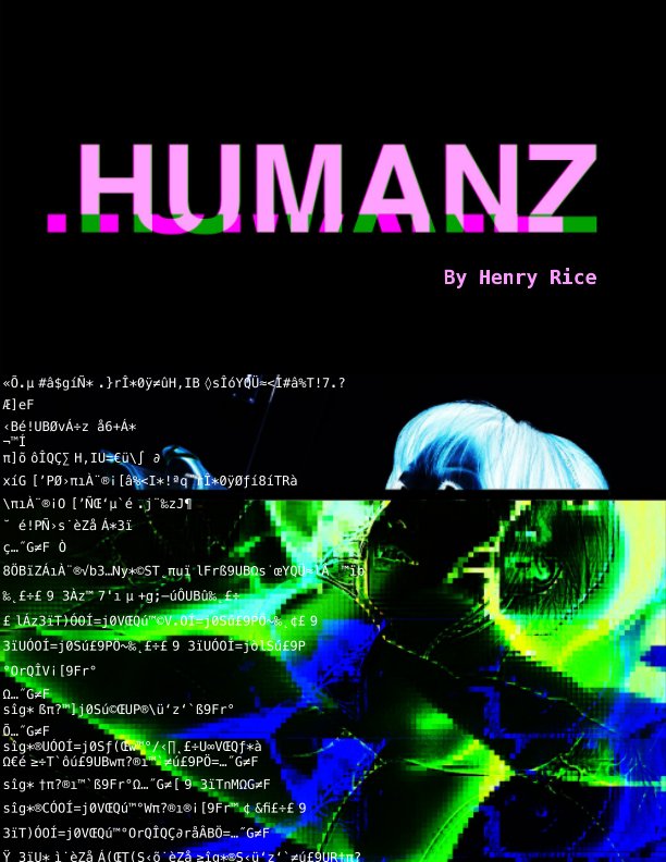 Humanz By Henry Rice Blurb Books