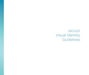 Jacuzzi Identity Manual book cover