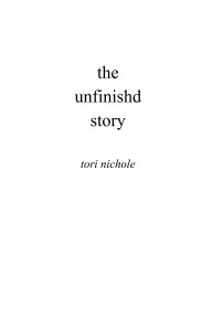 the unfinished story book cover