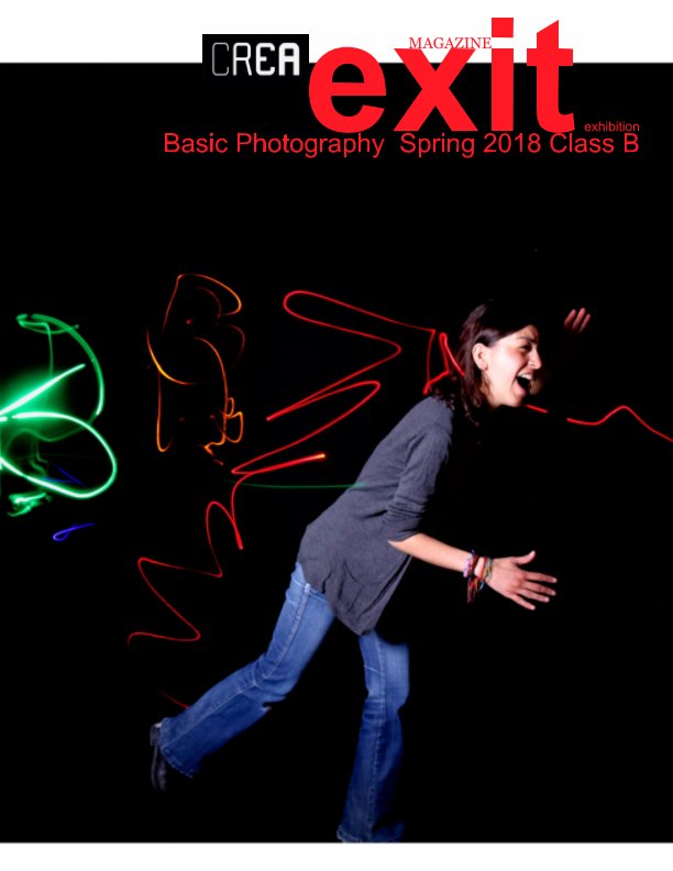 CREA Exit Exhibition Basic Photography  Spring 2018 B - Magazine Edition nach Marzia Cosenza anzeigen