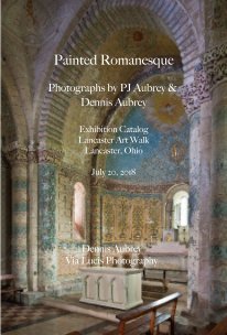 Painted Romanesque Photographs by PJ Aubrey & Dennis Aubrey book cover