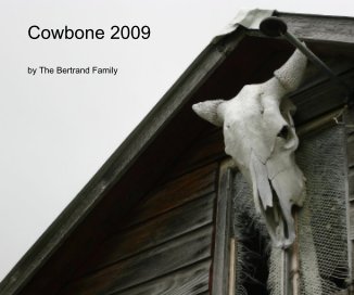 Cowbone 2009 book cover
