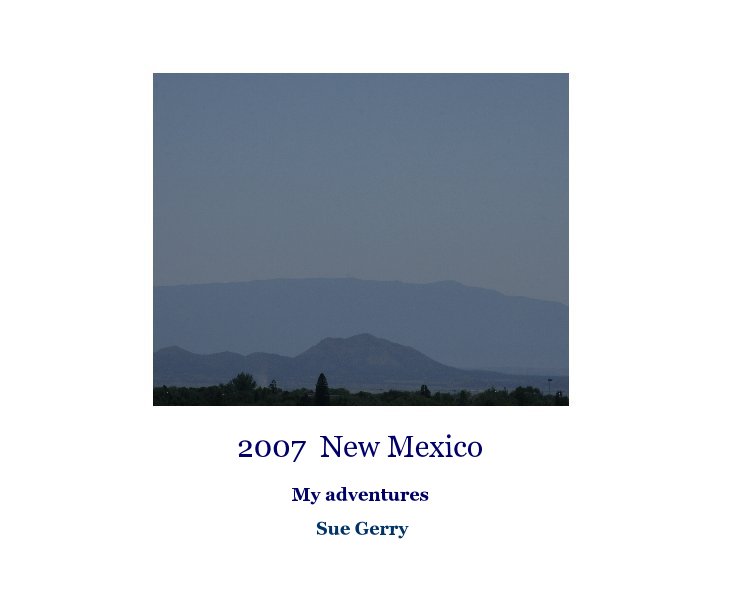View 2007  New Mexico by Sue Gerry