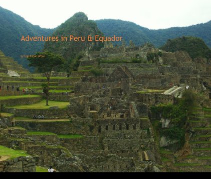 Adventures in Peru & Equador book cover