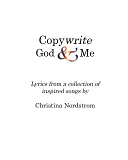 Copywrite God and Me book cover