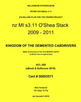 nz MI s3.11 O'Shea Stack 2009 - 2011 book cover