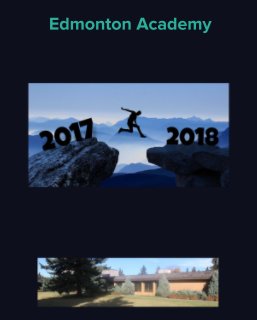 Edmonton Academy 2017-2018 book cover