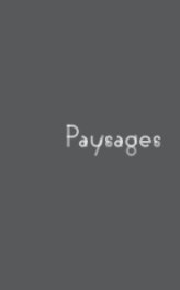Paysages book cover