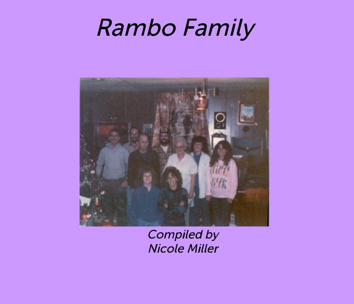 Visualizza Rambo Family di Nicole Miller