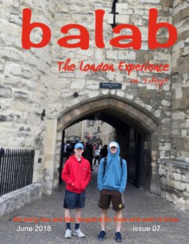 balab London 2018 book cover