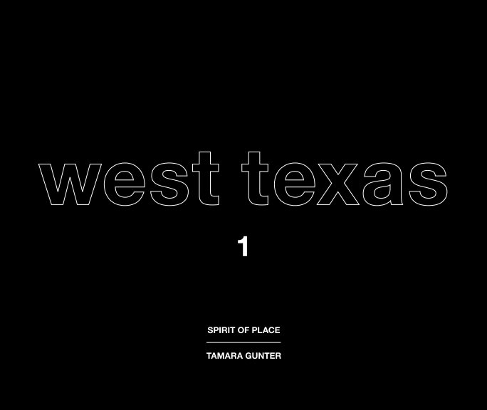 View Spirit of Place: West Texas 1 by Tamara Gunter