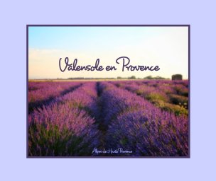 Provence lavender - Valensole - book cover