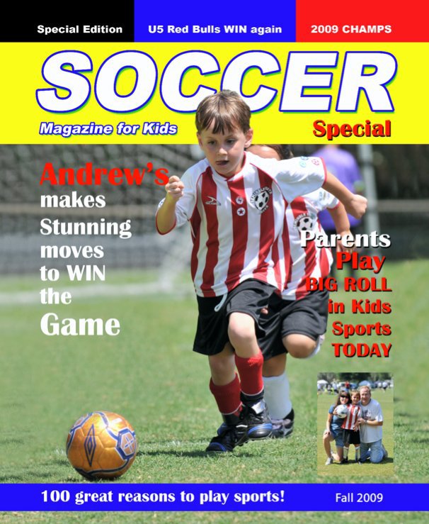 Ver Evan's Soccer Book por www.actionshots4kids.com