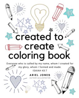Created to Create Coloring Book book cover