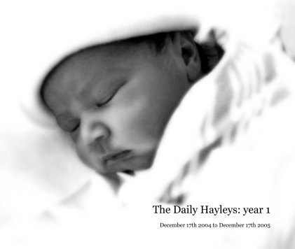 The Daily Hayleys: year 1 December 17th 2004 to December 17th 2005 book cover