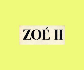 Zoé book cover