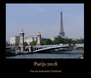 Parijs 2018 book cover