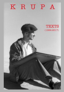 TEXTS (1994-2017) book cover