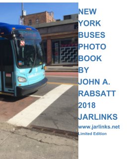 New York Buses Photo Book book cover