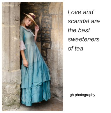Love and scandal are the best sweeteners of tea book cover
