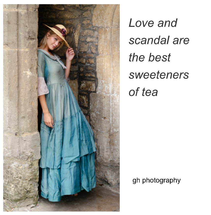 View Love and scandal are the best sweeteners of tea by gh photography