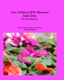 We Want our Children to Blossom book cover