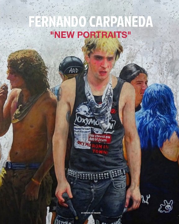 Ver Fernando Carpaneda "New Portraits" por Carpazine Art Magazine