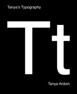 Tanya's Typography book cover