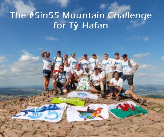 The #5in55 Mountain Challenge for Tŷ Hafan book cover