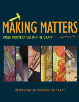 Making Matters 2018 book cover
