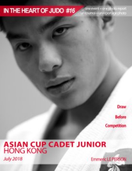 2018 ASIAN CUP Cadet Junior HKG book cover