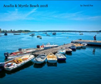 Acadia and Myrtle Beach 2018 book cover