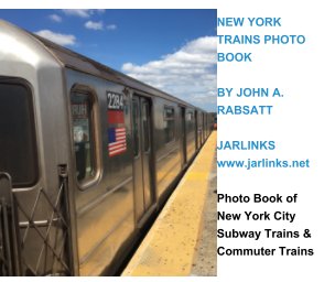 NEW YORK TRAINS PHOTO BOOK book cover
