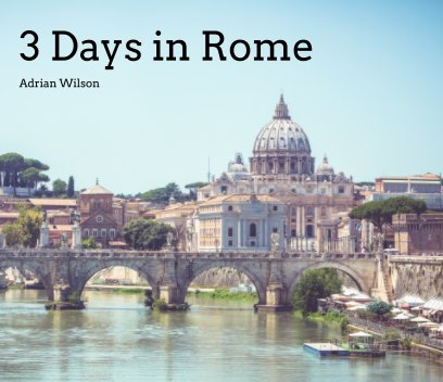 3 Days in Rome book cover