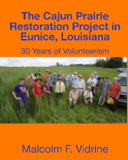The Cajun Prairie Restoration Project in Eunice, Louisiana book cover