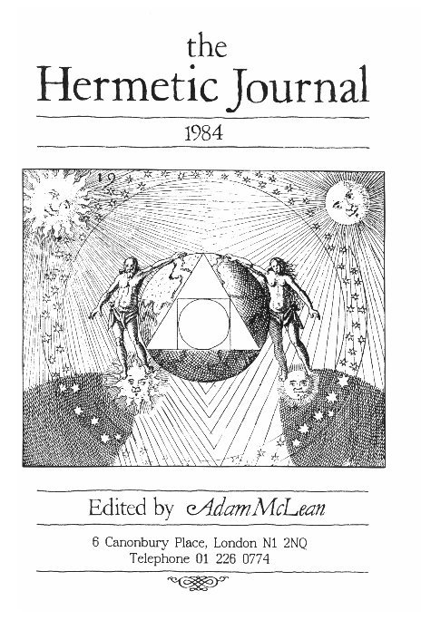 View The Hermetic Journal 1984 by Adam McLean