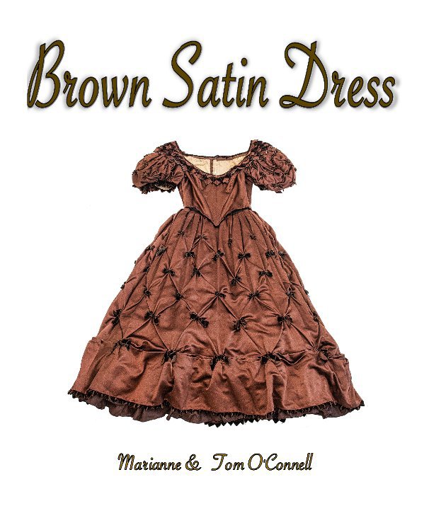 View Brown Satin Dress by Marianne & Tom O'Connell