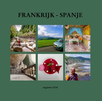 France - Spain 2018 book cover