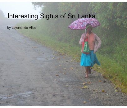 Interesting sights of Sri Lanka book cover