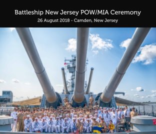 Battleship New Jersey POW/MIA Ceremony book cover