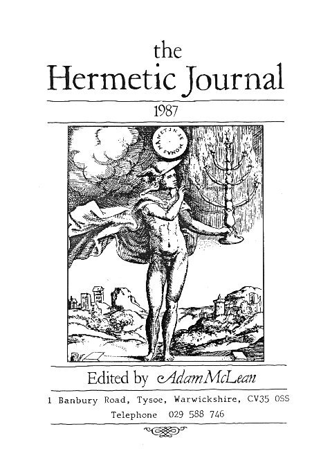 View The Hermetic Journal 1987 by Adam McLean