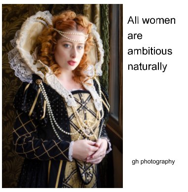 All women are ambitious naturally book cover