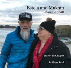 Estela and Makoto in Bandon 2018 book cover