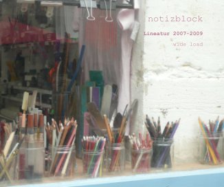 notizblock book cover