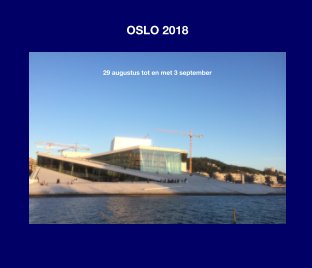2018 Oslo book cover