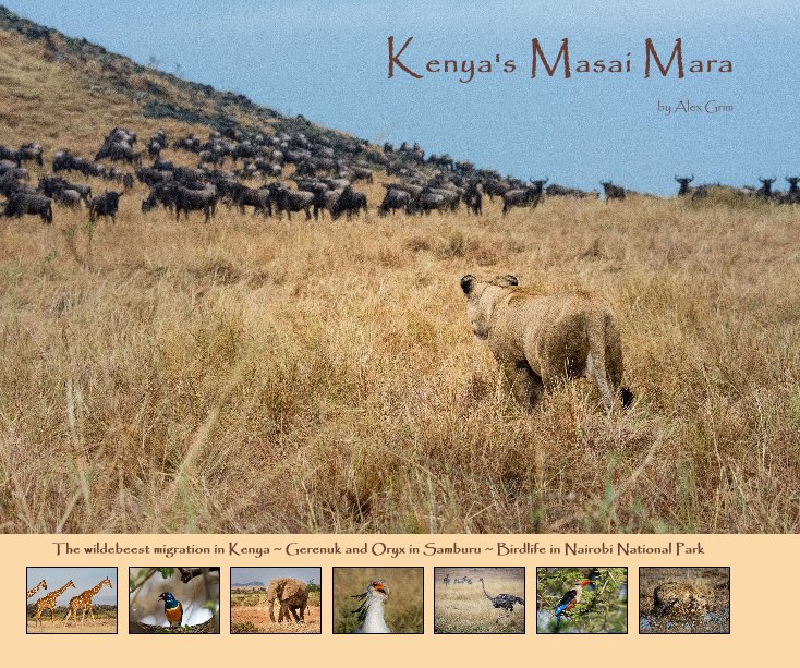 Bekijk Kenya's Masai Mara op Alex Grim