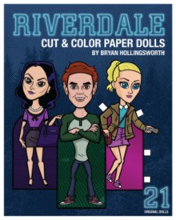 'Riverdale' Color and Cut Paper Dolls book cover