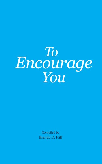 Ver To Encourage You por Brenda D. Hill