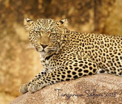 Tanzanian Safari 2018 book cover
